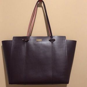 Maroon and pink Kate Spade purse